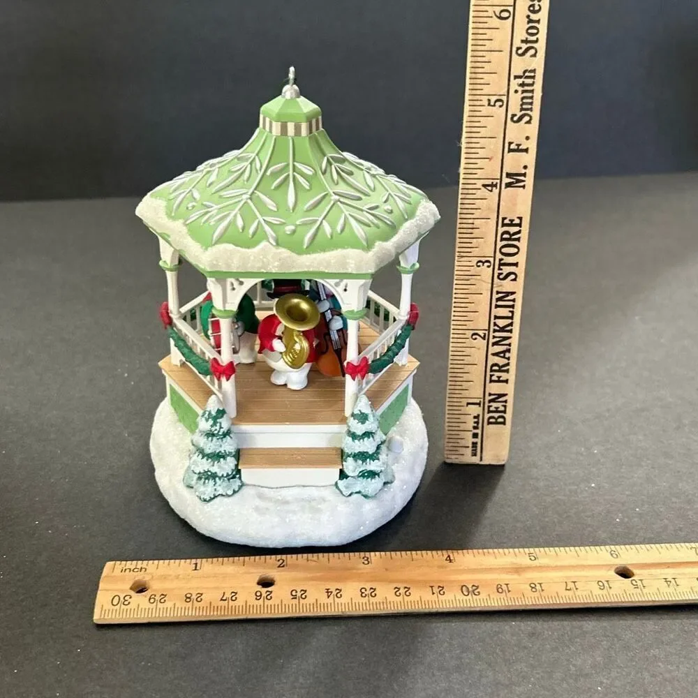 Hallmark Keepsake Ornament Snowman Band 2020 Magic Light Sound Motion Member Exc